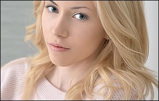 Gorgeous young blonde Kamilla is having a hot sex with her boyfriend