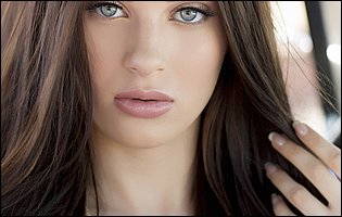Hot young beauty Lana Rhoades teasing with perfect body